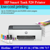 HP Smart Tank 520 Printer Sri Lanka. Print, Scan, Photocopy 1 Y Warranty